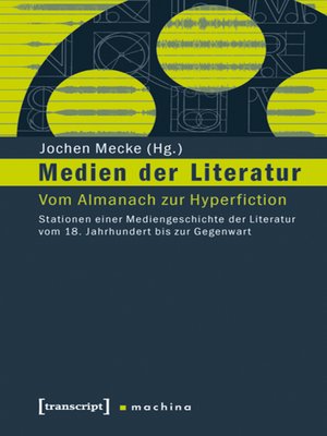 cover image of Medien der Literatur